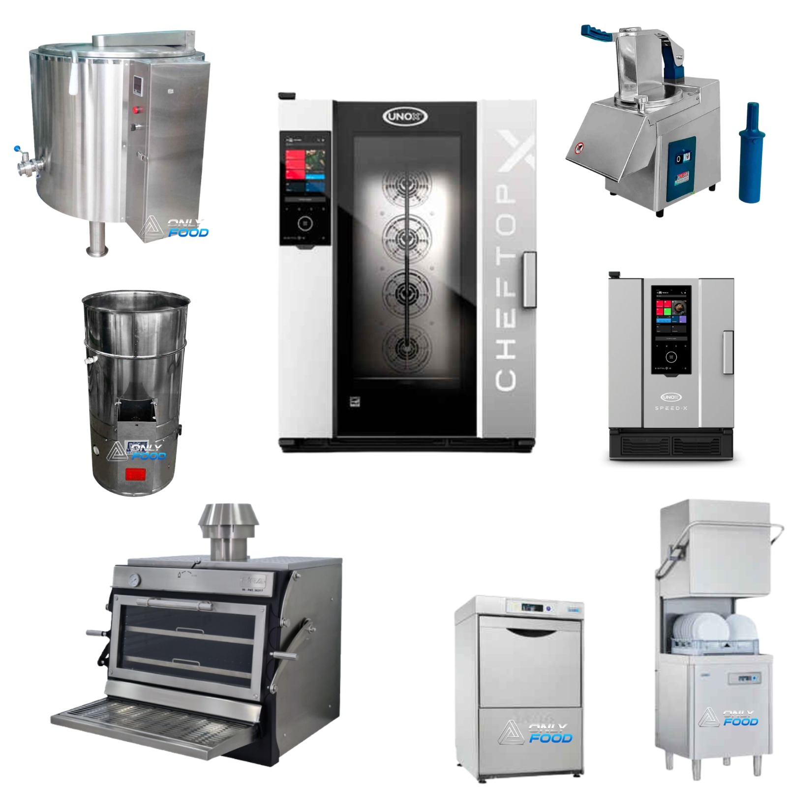 Equipos de gastronomía para cocinas industriales y restaurantes